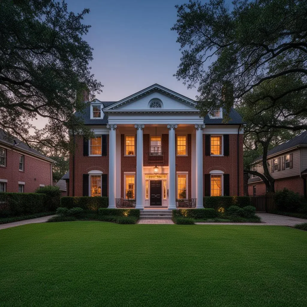 Classic Highland Park architecture